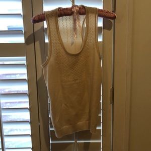 Stella McCartney 100% cashmere racer back